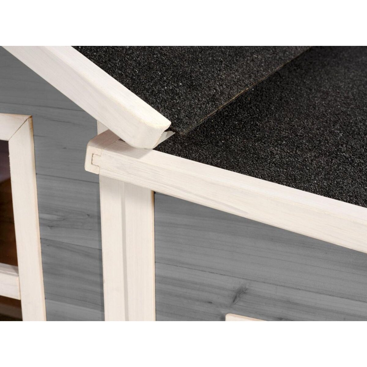 EXIT TOYS Maisonnette en bois pour enfants Loft 150 Gris - Exit Toys