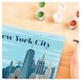 Voir la diapositive 3 : RAVENSBURGER Creart 24x30 cm new york peinture