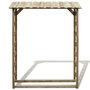 Voir la diapositive 2 : VIDAXL Abri de stockage du bois de chauffage 150x44x176 cm Pin impregne