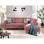 Voir la diapositive 2 : LISA DESIGN Brooke - canapé d'angle droit - convertible - 5 places - en velours