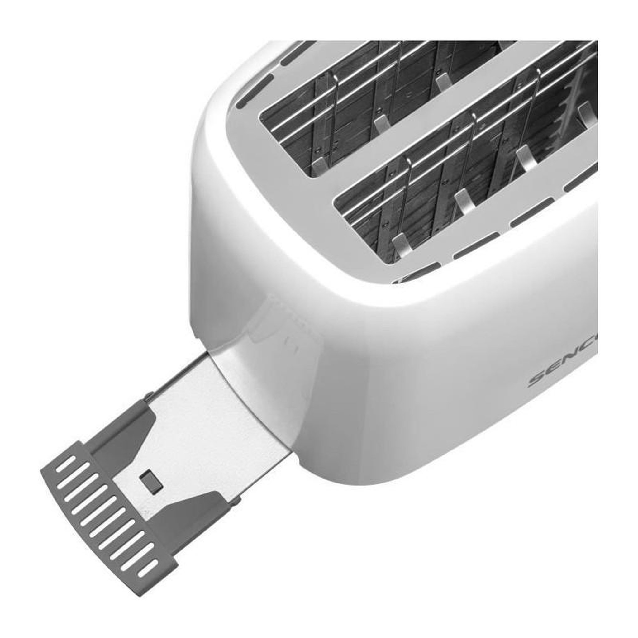Voir la diapositive 5 : SENCO Grille-pain - SENCOR - STS 2606WH - 750 W - 2 fentes - Blanc