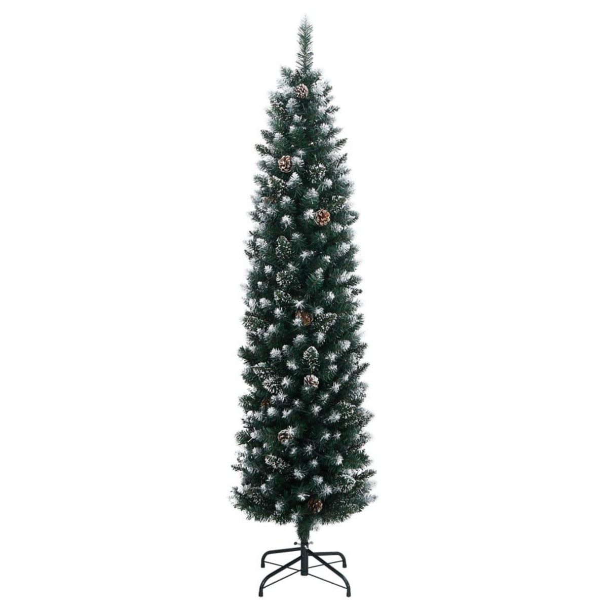 VIDAXL Sapin de Noël artificiel mince 150 LED 150 cm