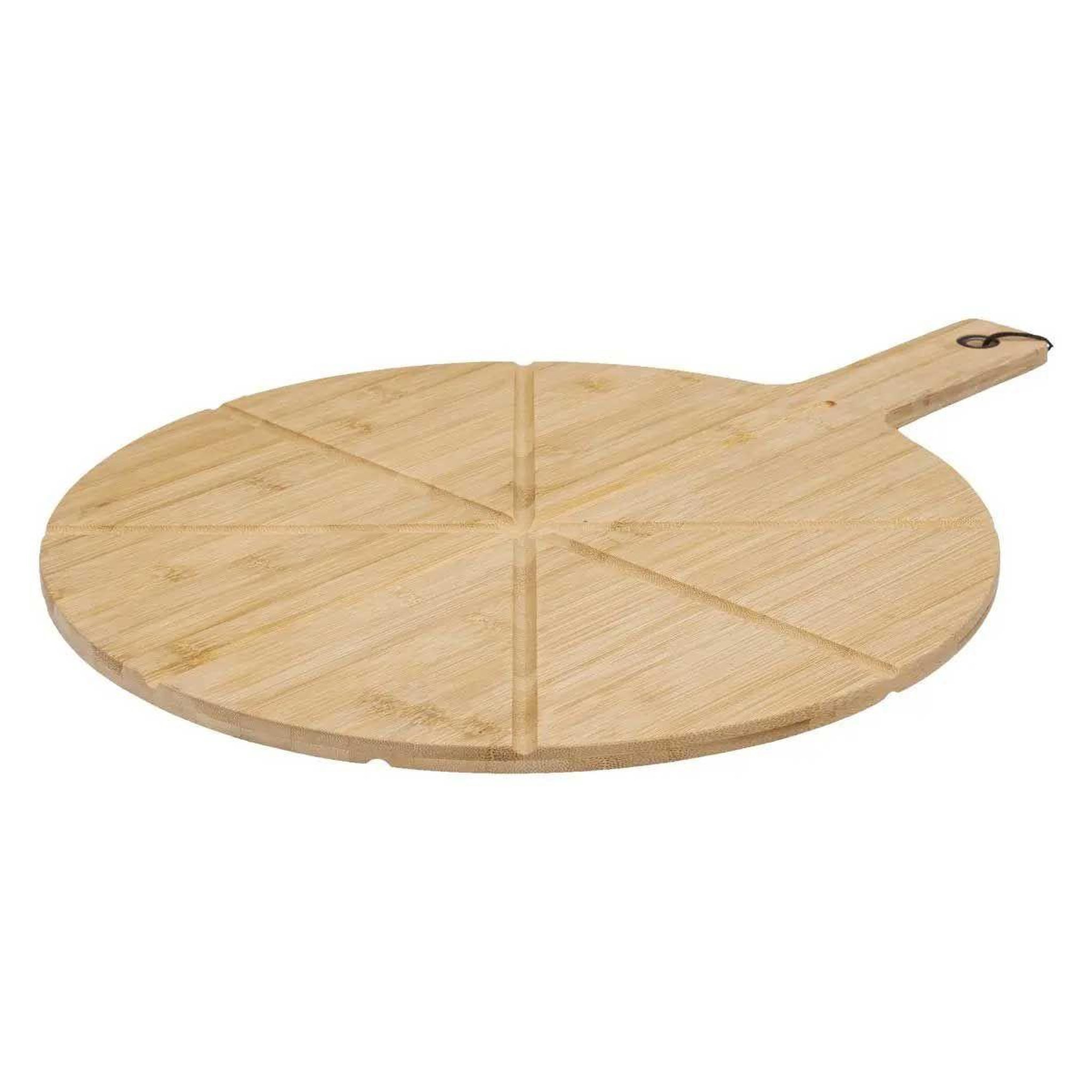 Voir la diapositive 2 : FIVE Planche à découper pizza  roulette  50cm naturel