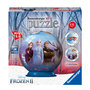 Voir la diapositive 2 : RAVENSBURGER Puzzle Ball 3D 72 pièces : La Reine des Neiges 2 (Frozen 2)