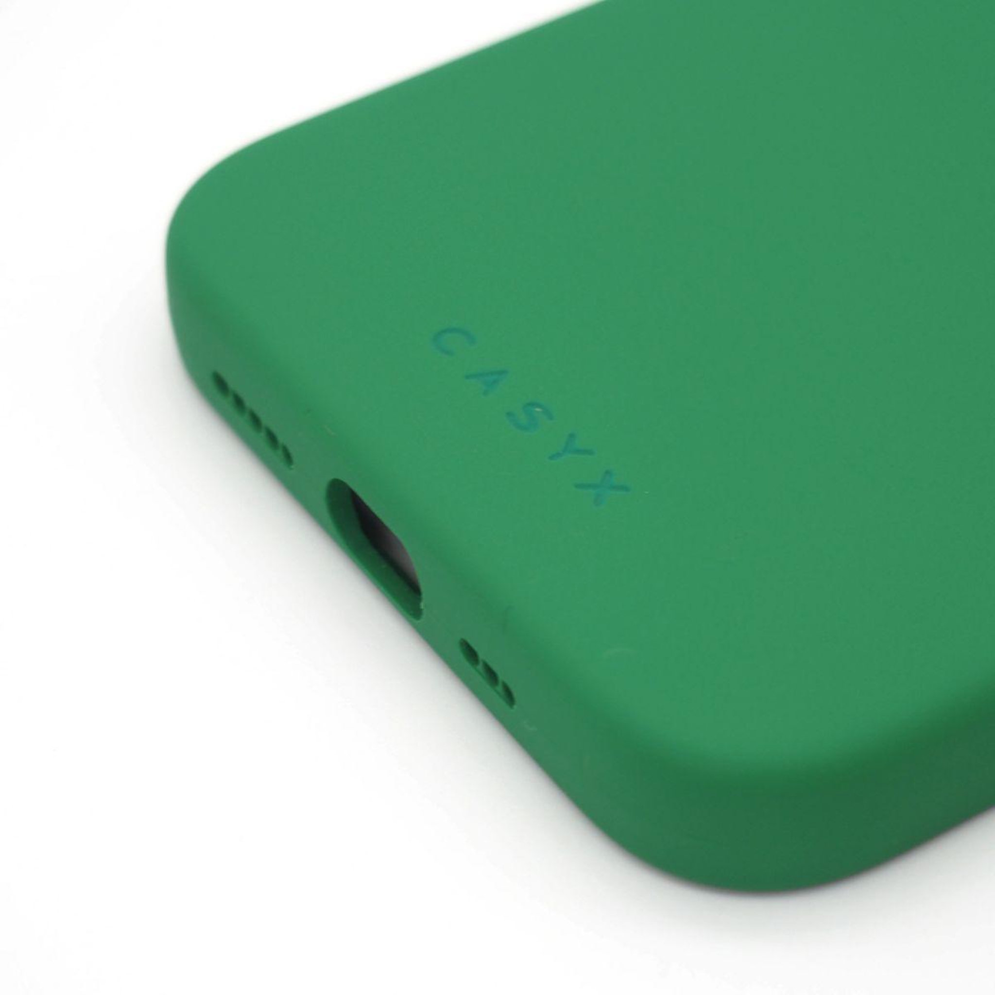 Voir la diapositive 4 : CASYX Coque iPhone 15 Plus Magsafe silli. Vert flash