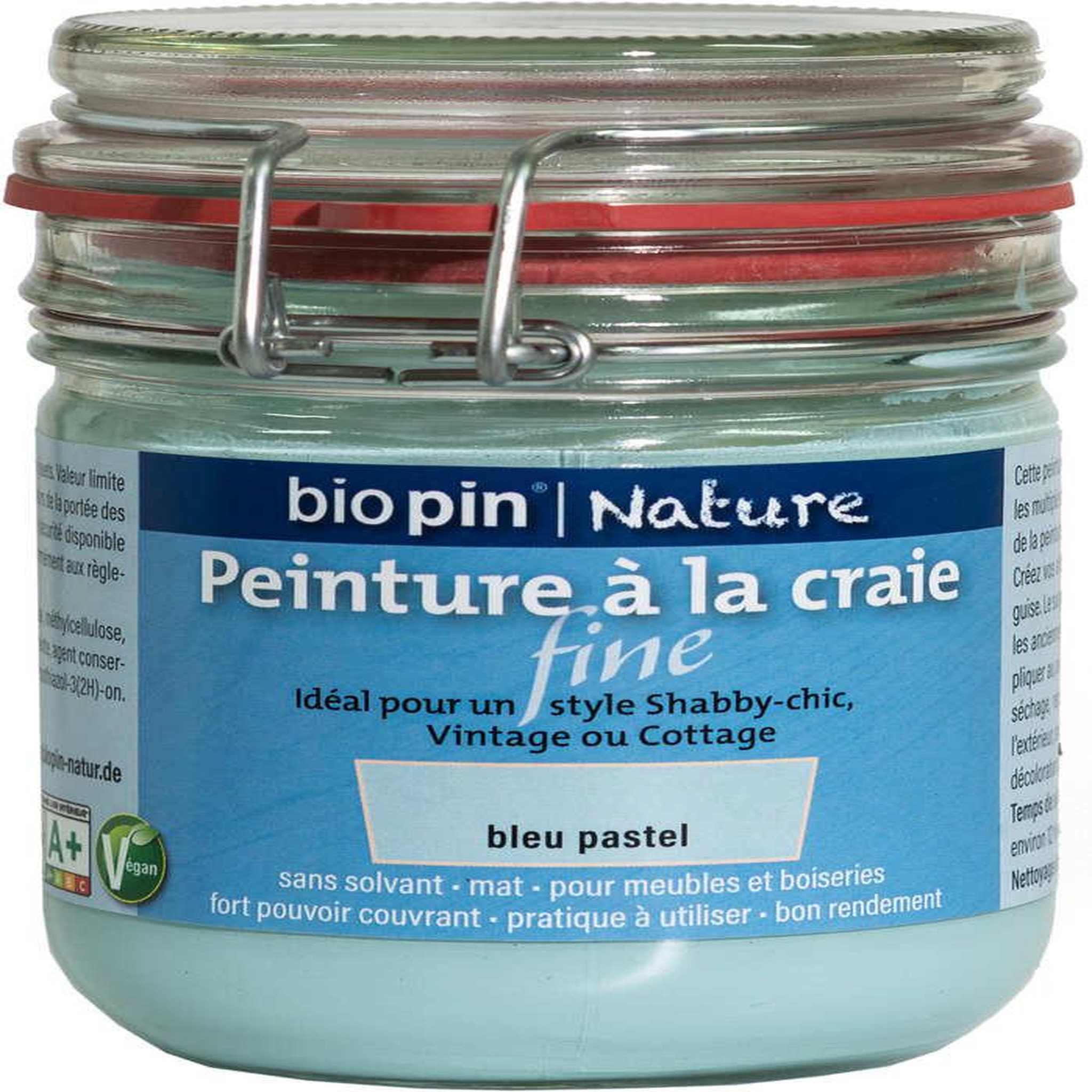 CENTRALE BRICO Peinture naturelle à la craie fine 0,325 l - bleu pastel