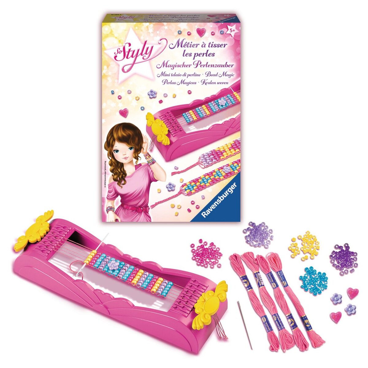 RAVENSBURGER Métier à tisser les perles - So Styly