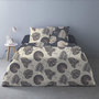 Voir la diapositive 1 : Dourev Housse de couette 240x220 Olivia gris + 2 taies