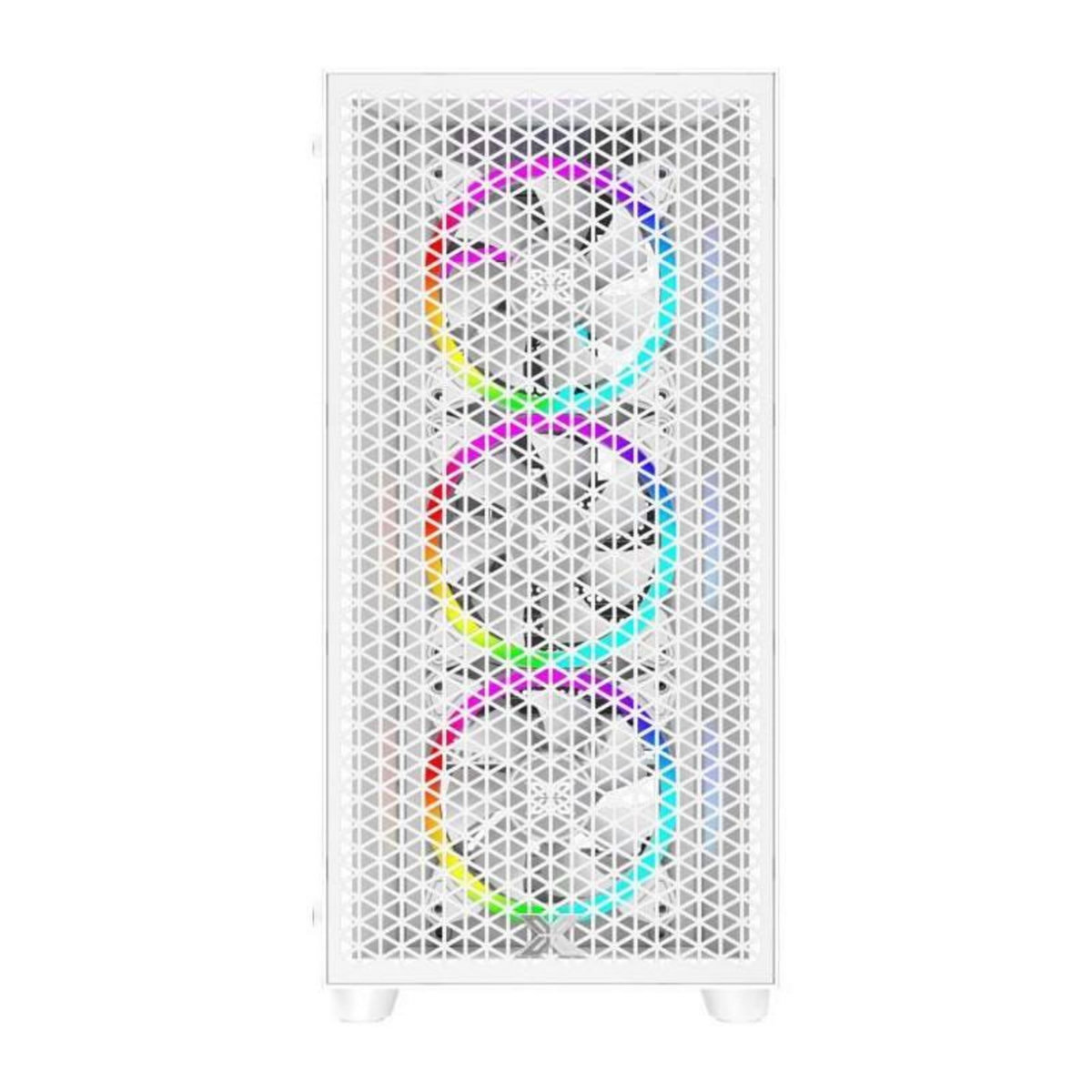 Xigmatek Boîtier PC - XIGMATEK - Gaming G Pro Arctic (Blanc) - Moyen tour - Format E-ATX - 4x120mm LED A-RGB