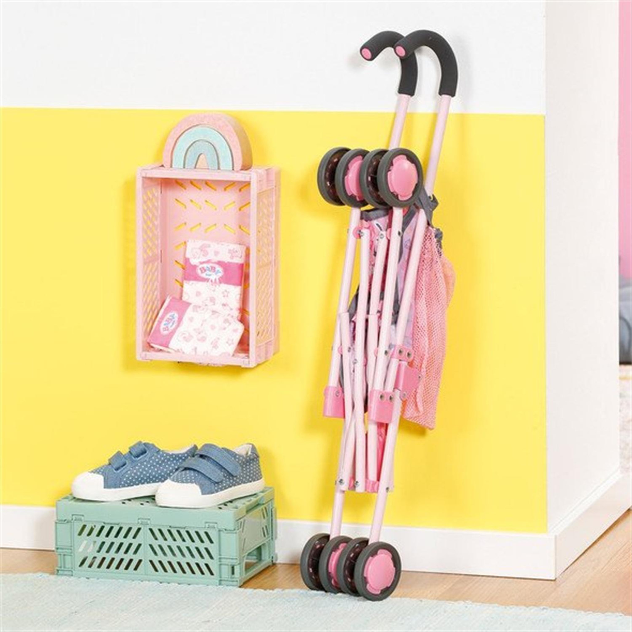 Voir la diapositive 3 : Zapf Creation Baby born Poussette avec sac