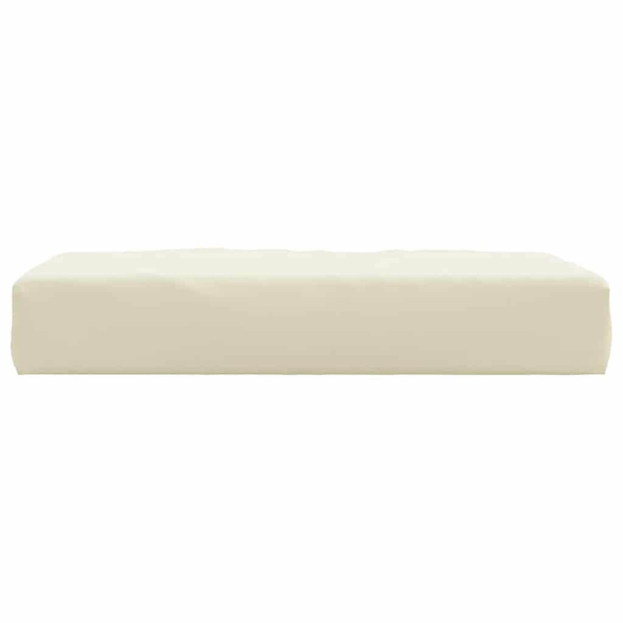 Voir la diapositive 4 : VIDAXL Coussin de palette creme 60x60x8 cm tissu oxford