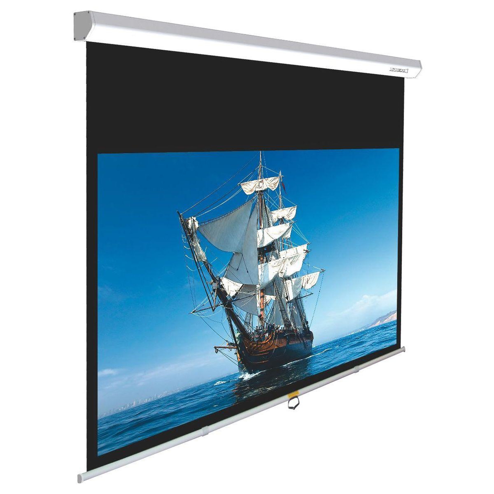Voir la diapositive 2 : LUMENE Ecran de projection capitol hd 240 c manual screen