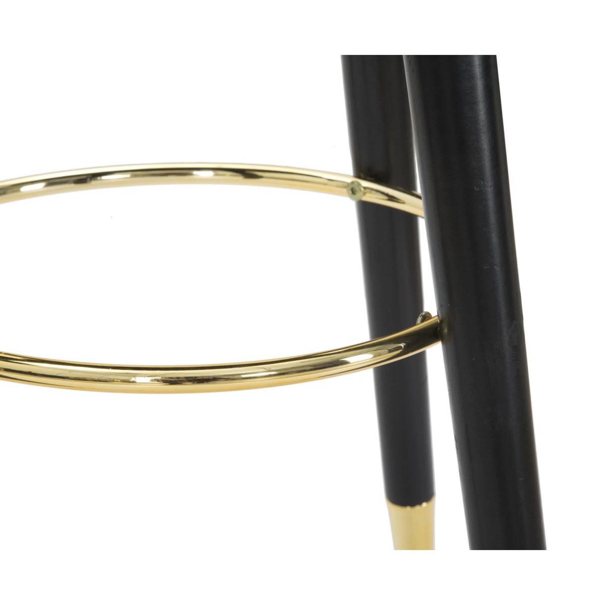 Voir la diapositive 4 : Paris Prix Tabouret de bar design  paris  74cm noir & or