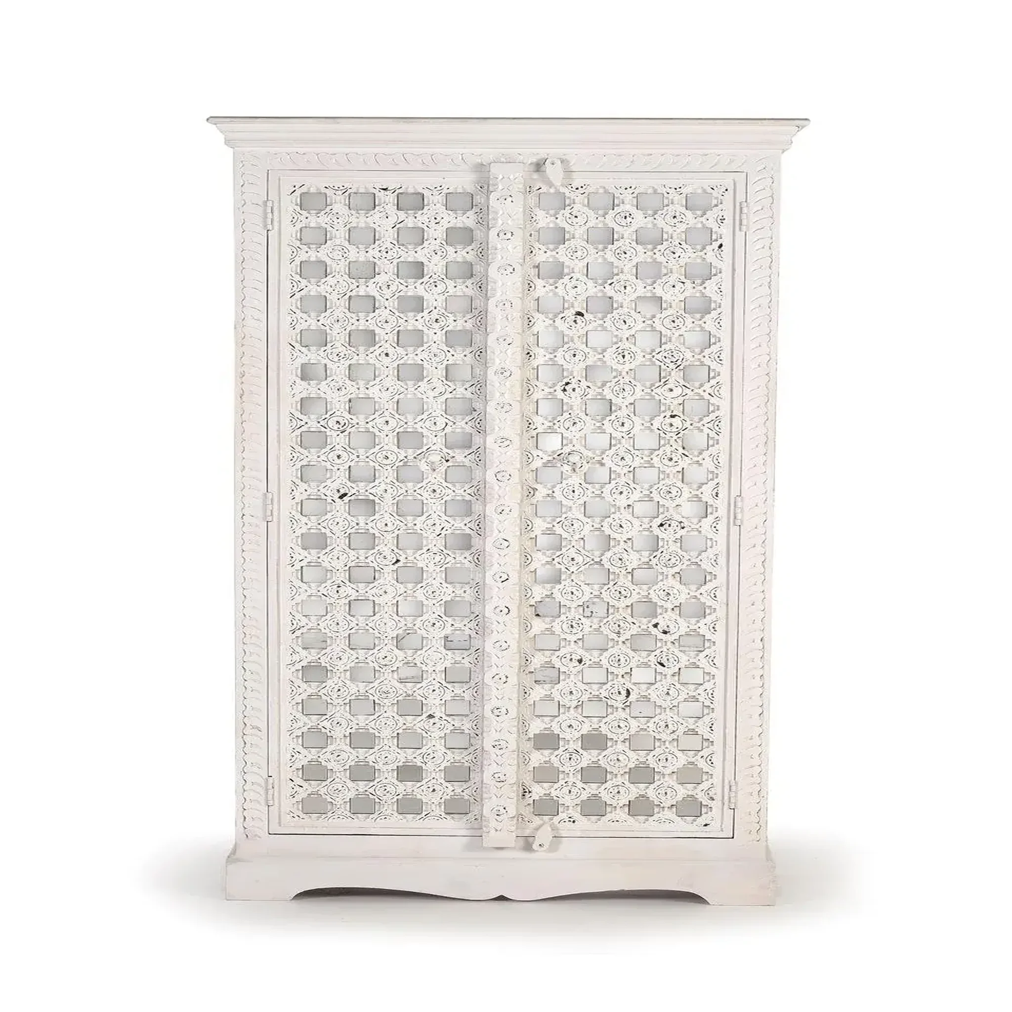 GINER Y COLOMER SL Armoire en bois de manguier 90cm style méditerranéen moderne