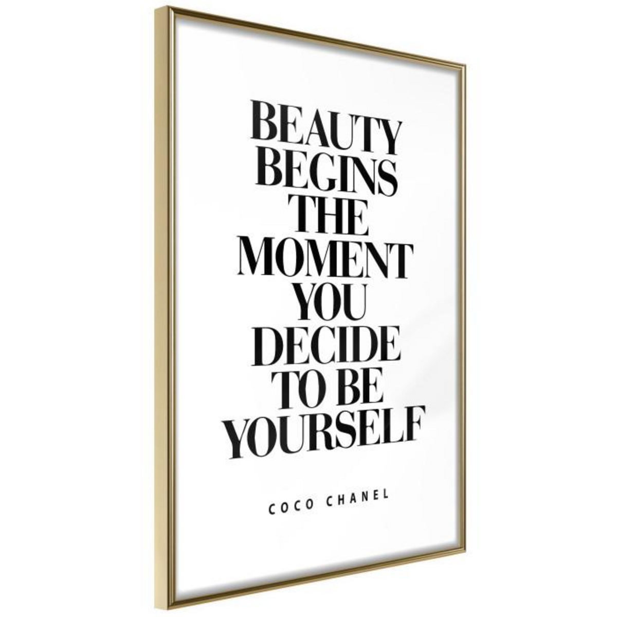 Paris Prix Affiche Murale Encadrée  Beginning of the Beauty