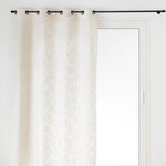 Paris Prix Rideau à Œillets Effet Lin Tissé  Igor  140x280cm Naturel