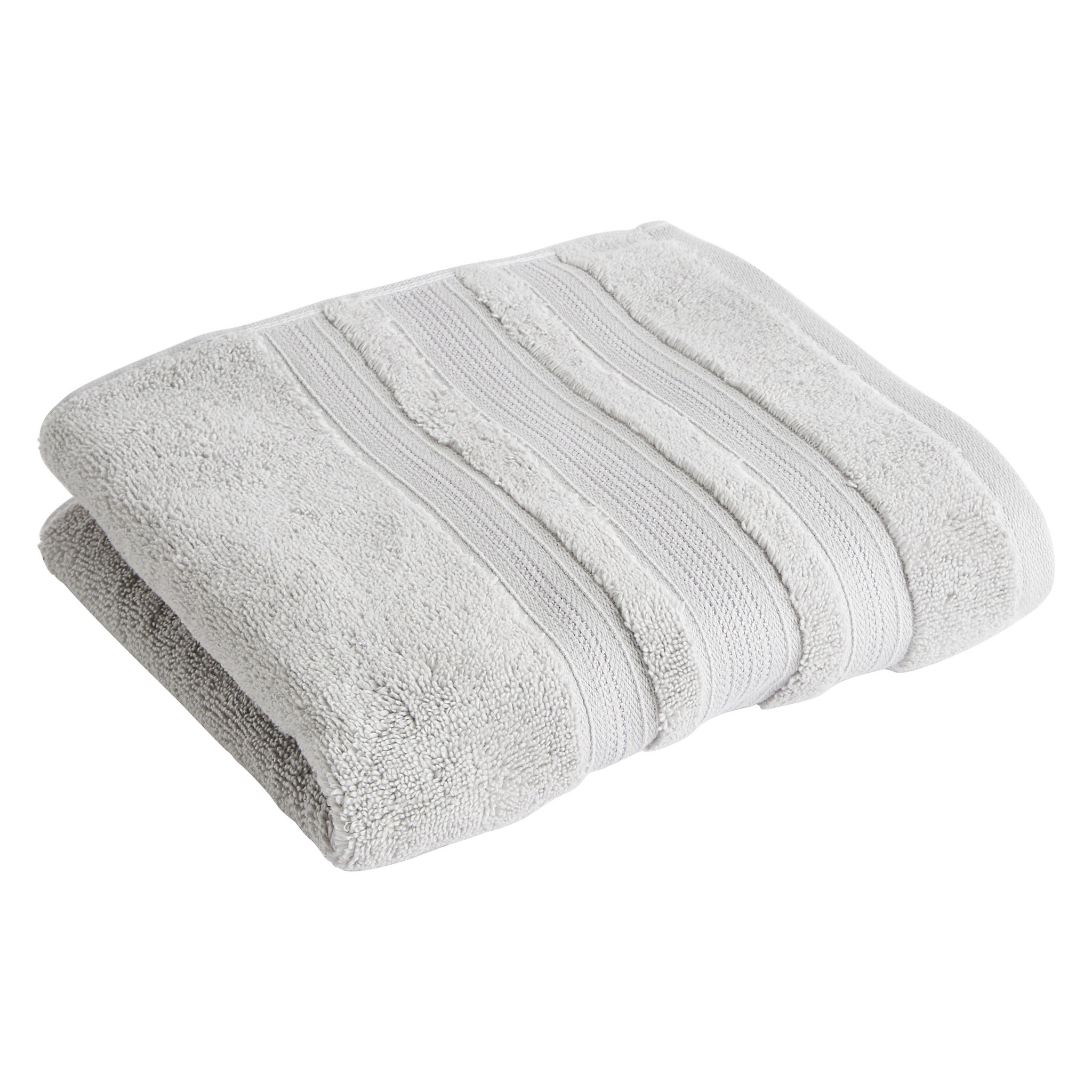 Voir la diapositive 2 : ACTUEL Serviette invité unie en coton 500g/m² NANO