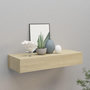 Voir la diapositive 1 : VIDAXL Etagere a tiroir murale chene 60x23,5x10 cm MDF