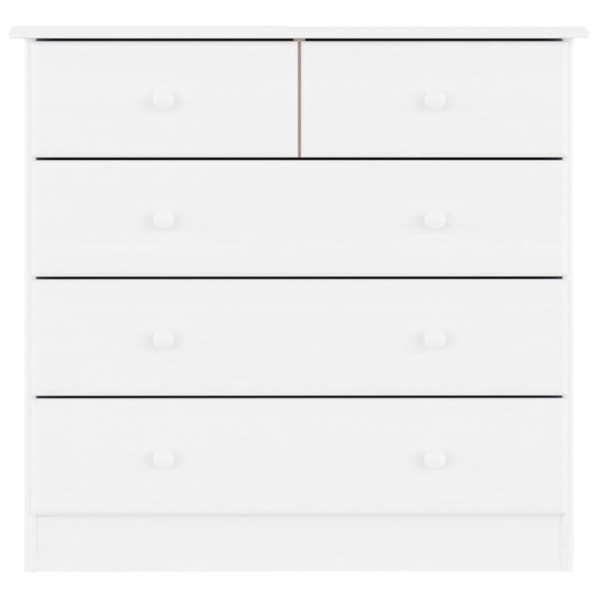 Voir la diapositive 4 : VIDAXL Commode ALTA blanc 77x35x73 cm bois massif de pin
