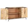 Voir la diapositive 4 : VIDAXL Buffet 140x40x80 cm bois d'acacia solide