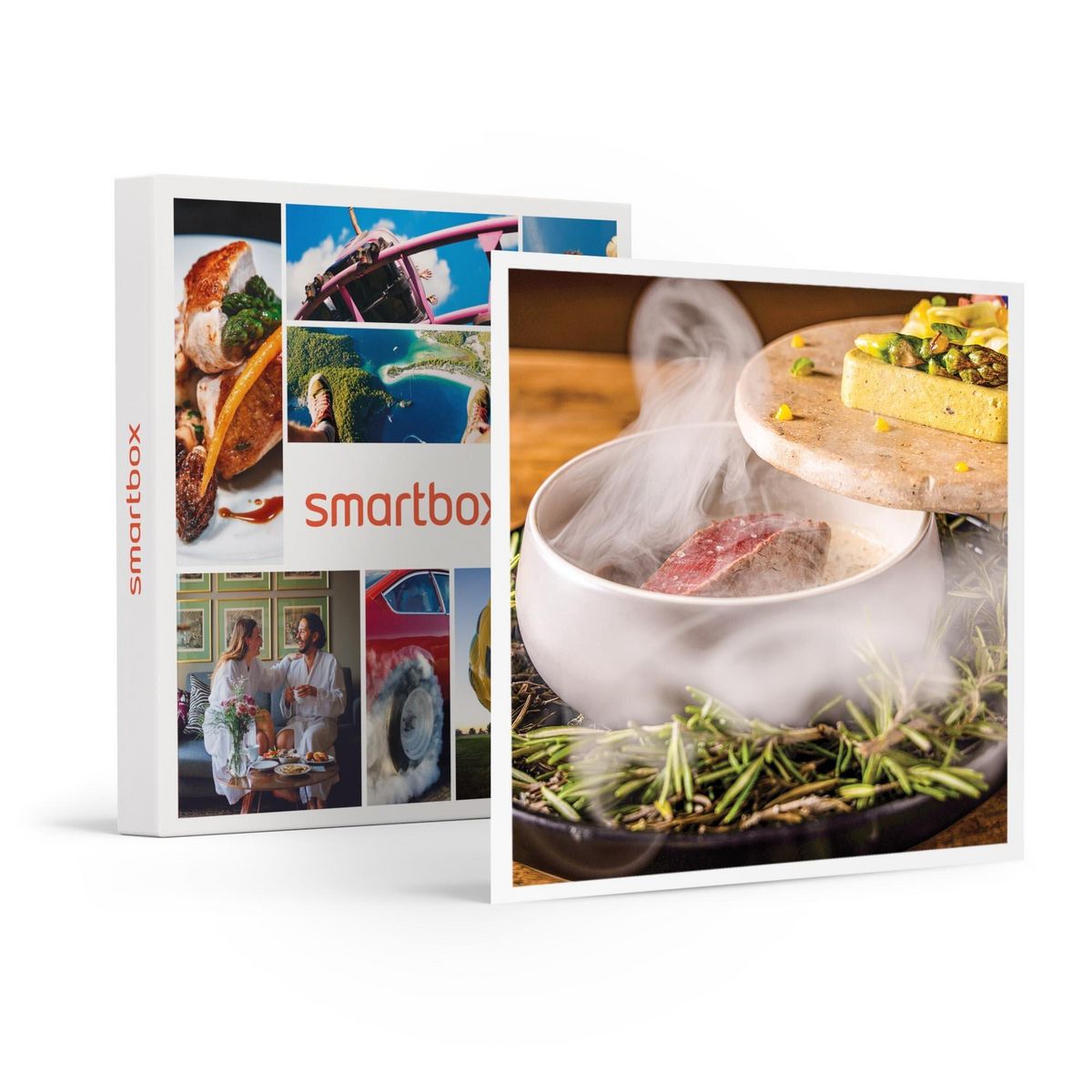Smartbox Instant gourmand en duo dans un restaurant d'exception : menu 5 plats près de Dijon - Coffret Cadeau Gastronomie