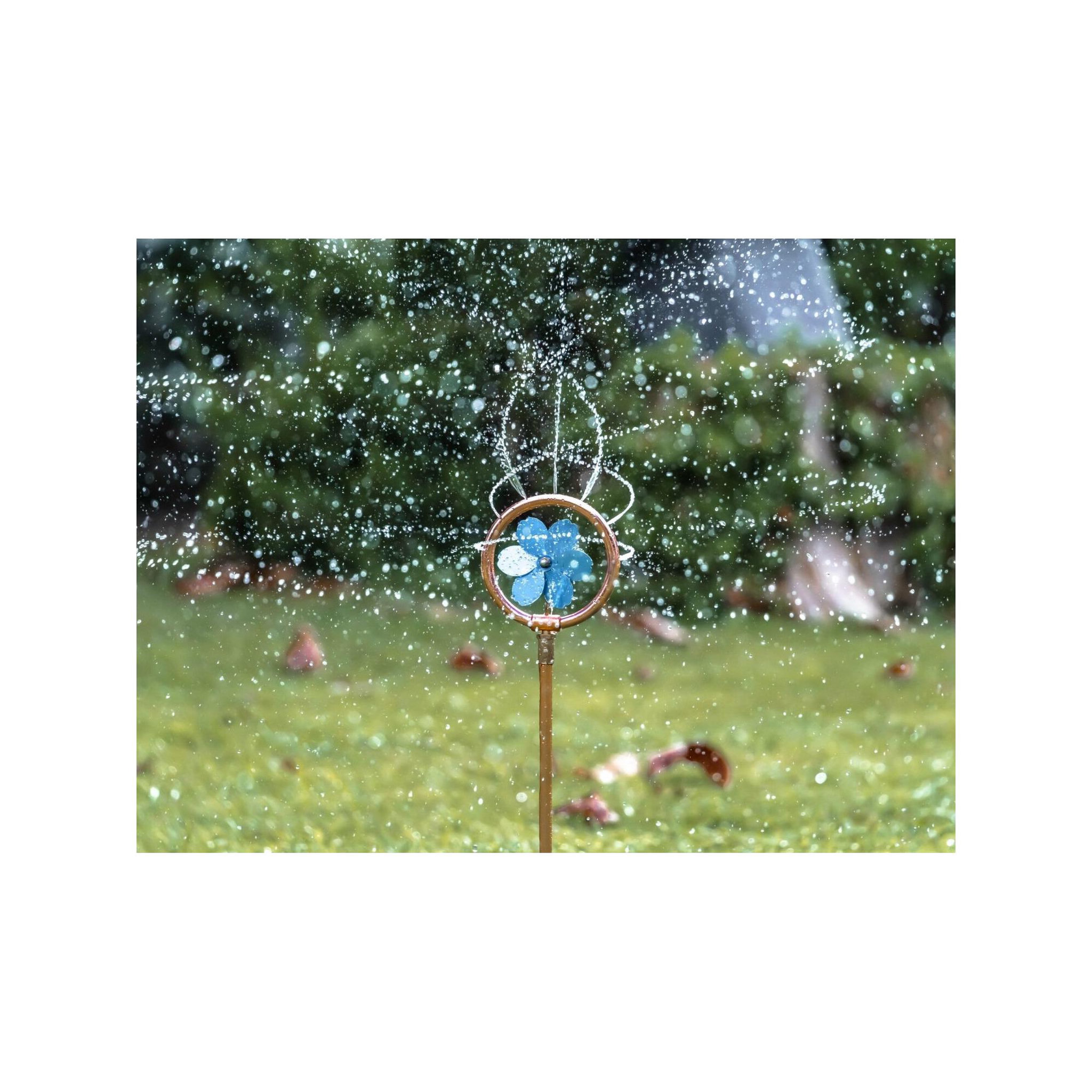 Voir la diapositive 2 : SUAN Tête d'arrosage oscillant - Suan - En métal - Motif fleur vintage
