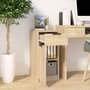 Voir la diapositive 3 : VIDAXL Armoire de bureau Chene sonoma 33,5x50x75 cm Bois d'ingenierie