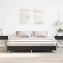 Voir la diapositive 1 : VIDAXL Cadre de lit sans matelas noir 180x200 cm bois d'ingenierie