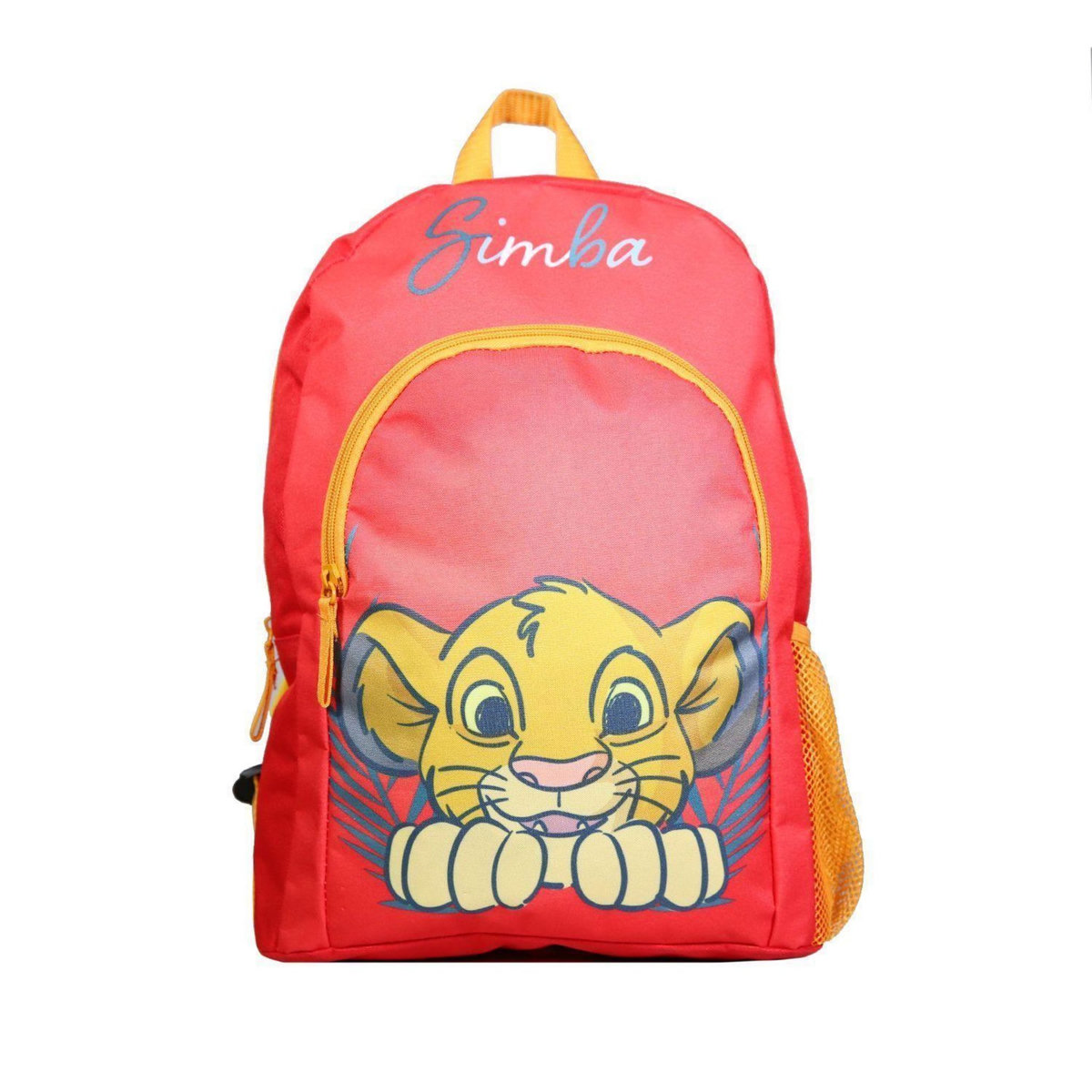 Bagtrotter Sac à dos 37 cm avec poche Disney Le Roi Lion Simba Rouge Bagtrotter