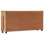 Voir la diapositive 5 : VIDAXL Armoire laterale 160x38x79 cm Bois de recuperation massif