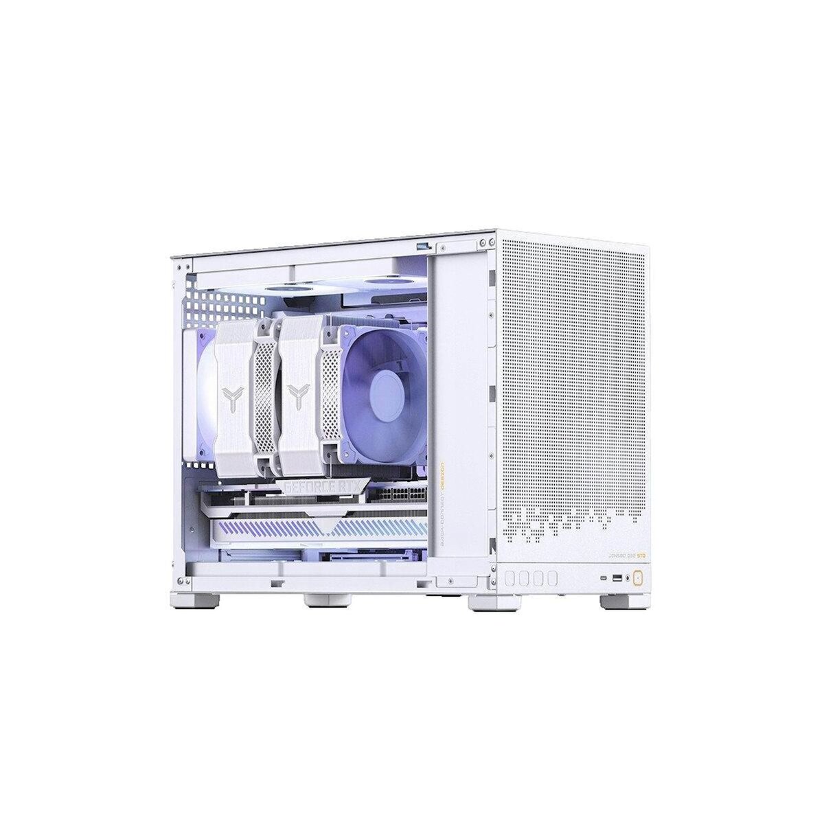 JONSBO Boîtier Micro-ATX Jonsbo D32 STD blanc