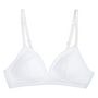Voir la diapositive 1 : Petit Béguin Soutien-gorge souple avec mousse amovible blanc Pépita