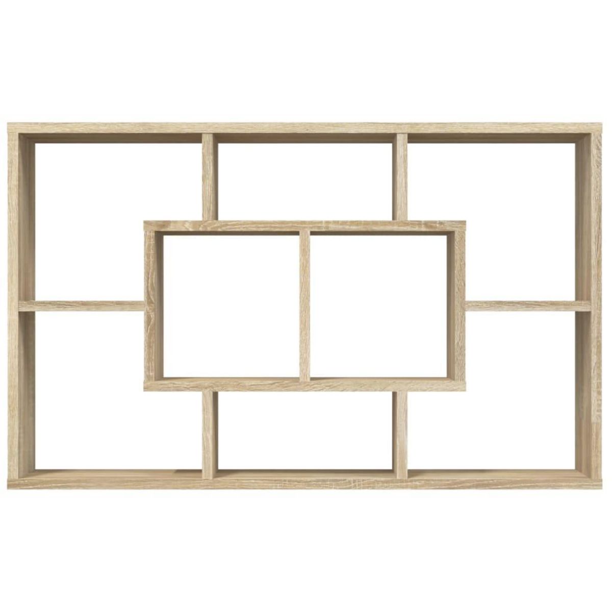 VIDAXL Etagere murale Chene Sonoma 85x16x52,5 cm Bois d'ingenierie