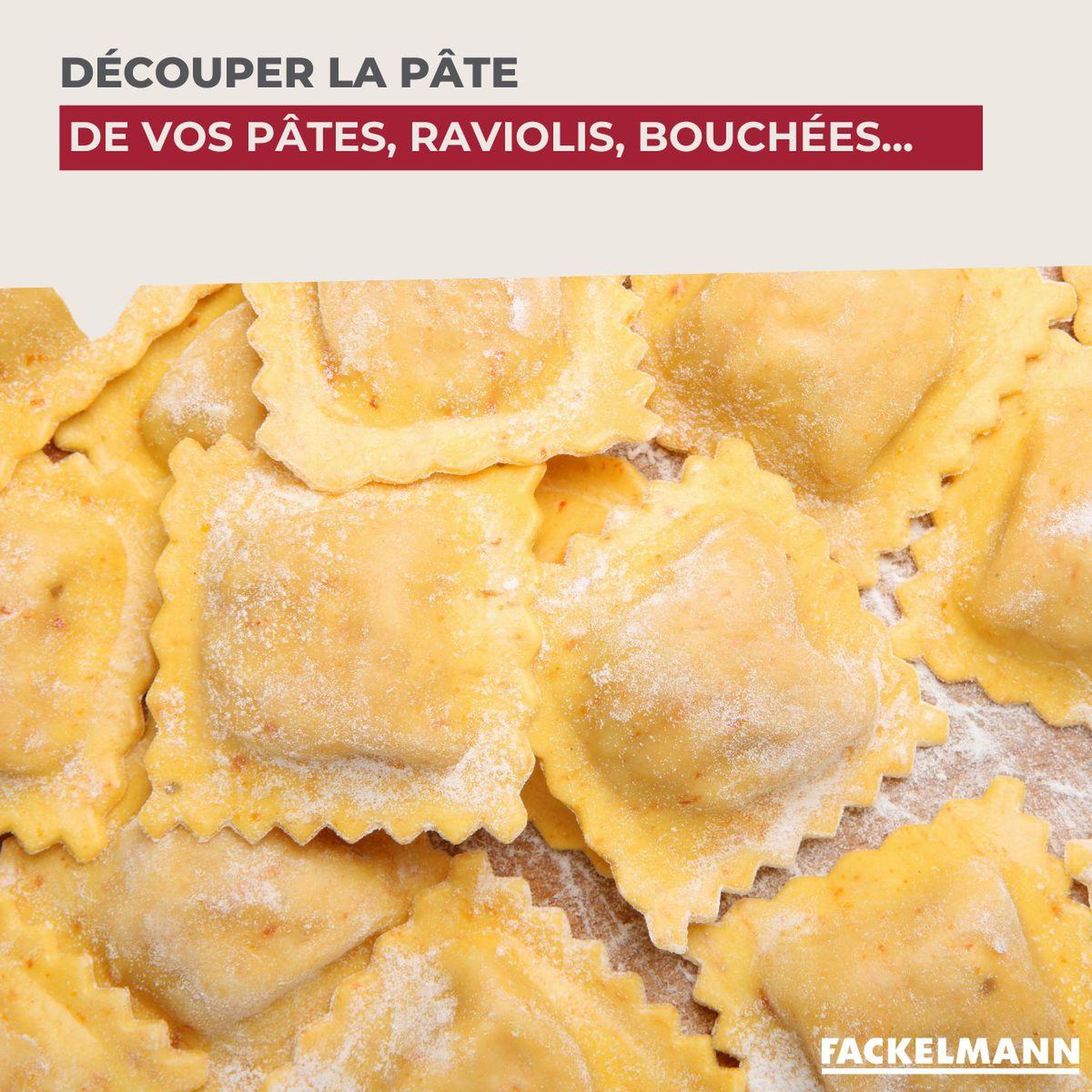 Voir la diapositive 6 : Fackelmann Roulette découpe pâte18 cm  fackelmann ovale limited edition