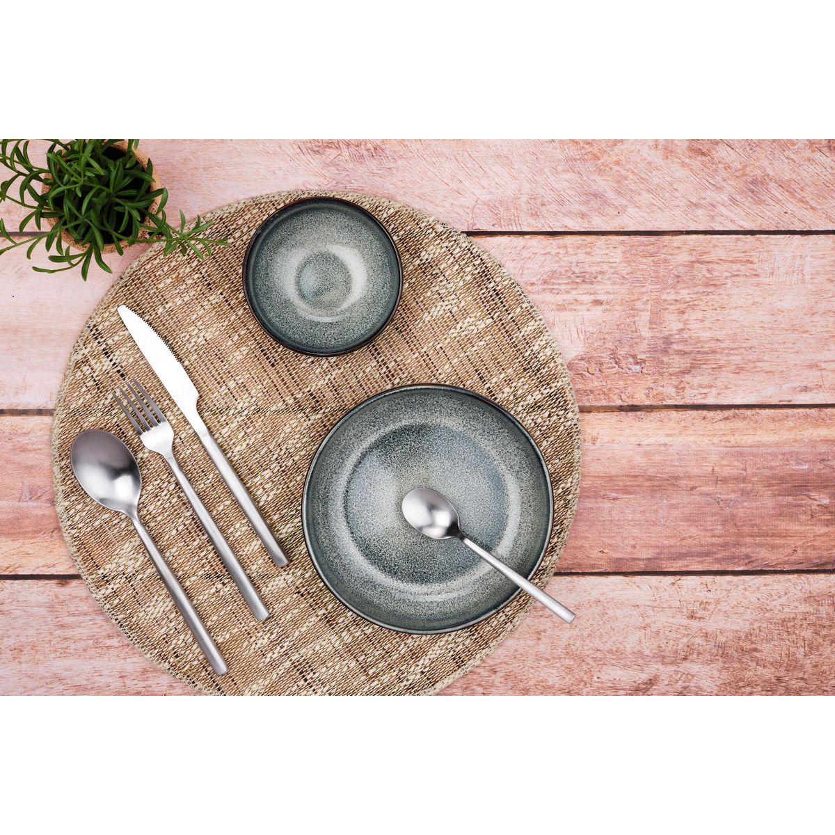 BJORN Coffret 6 petites cuillères NILS - Silver