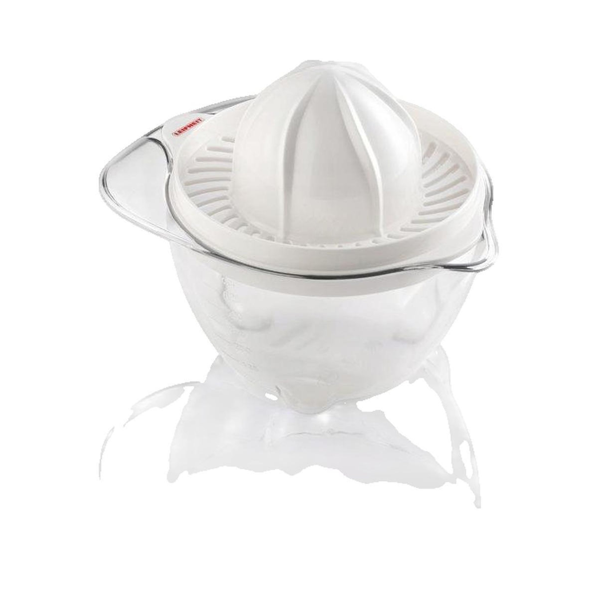Leifheit Extracteur de jus manuel Leifheit Transparent et blanc