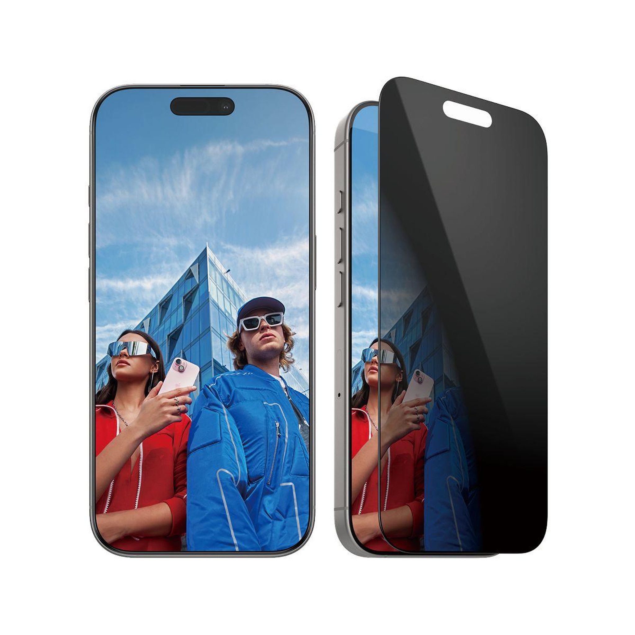 PANZERGLASS Protège écran iPhone 16 Pro Privacy verre trempé