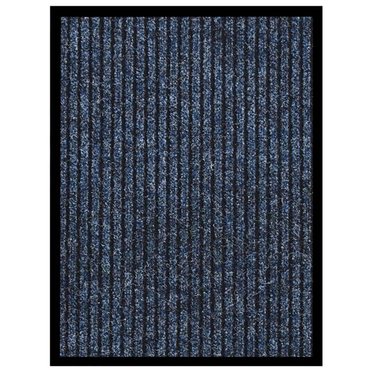 VIDAXL Paillasson raye Bleu 40x60 cm