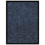 Voir la diapositive 1 : VIDAXL Paillasson raye Bleu 40x60 cm