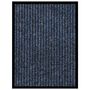 Voir la diapositive 1 : VIDAXL Paillasson raye Bleu 40x60 cm