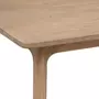  Table Basse en Bois  Sabor  120cm Beige