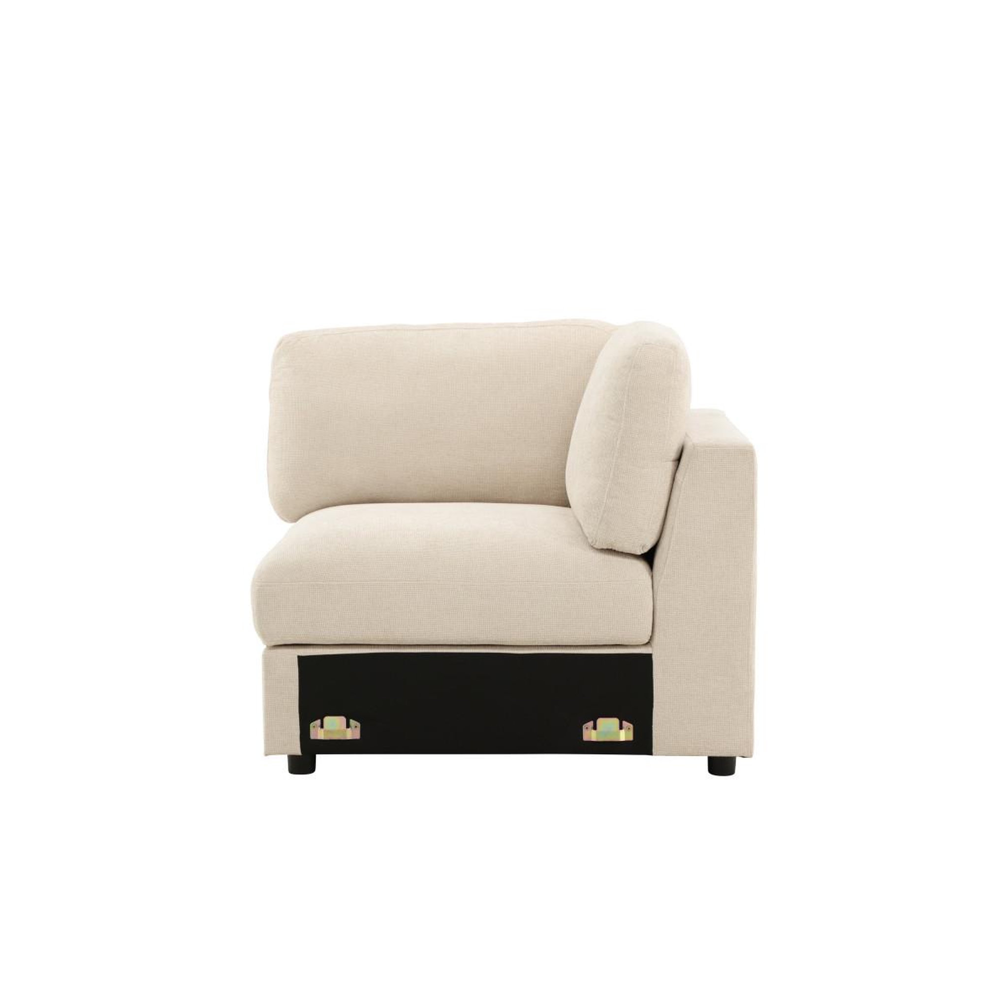 Voir la diapositive 4 : Paris Prix Module canapé d'angle  salerno  99cm beige