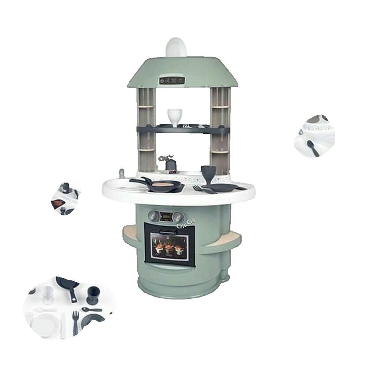 SMOBY Cuisine jouet Smoby compacte verte