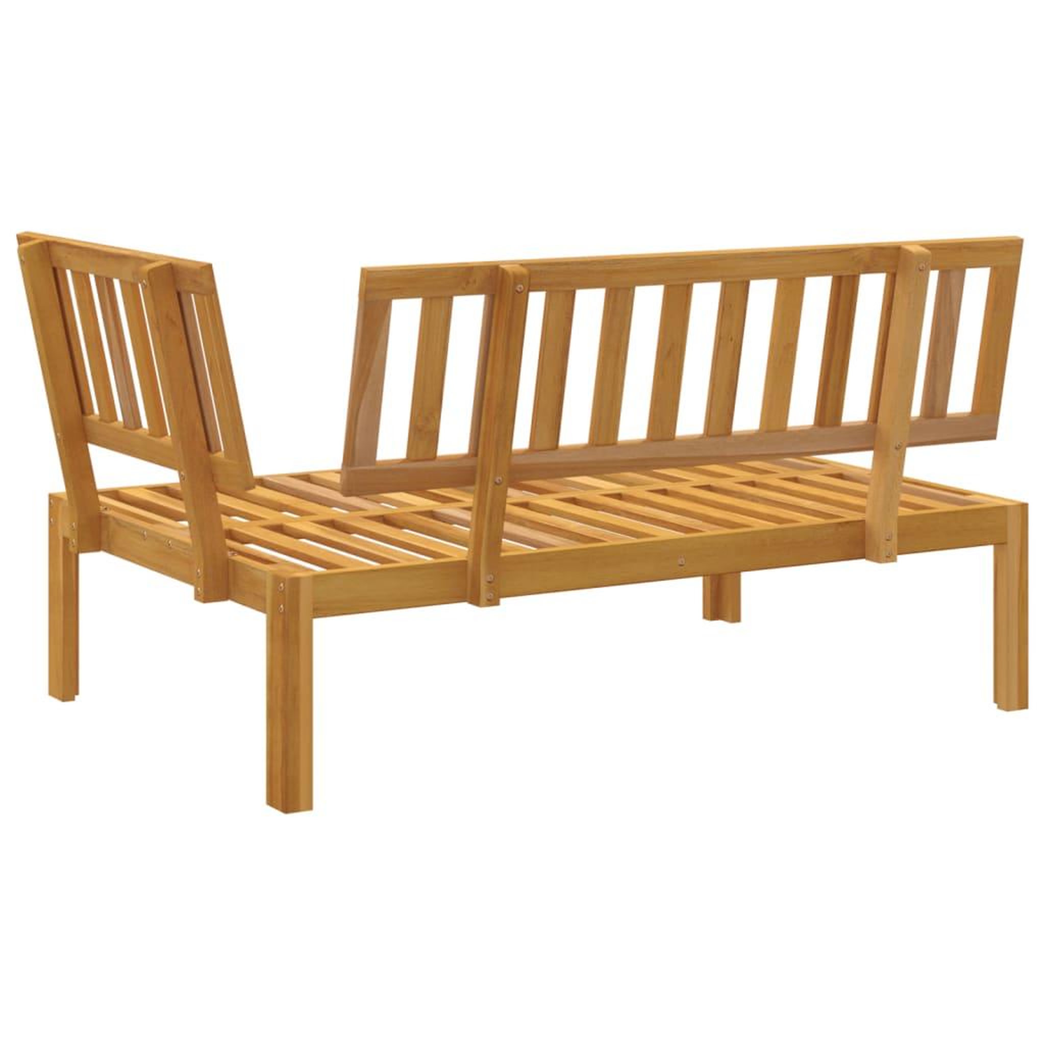 Voir la diapositive 5 : VIDAXL Canape d'angle palette de jardin bois massif d'acacia