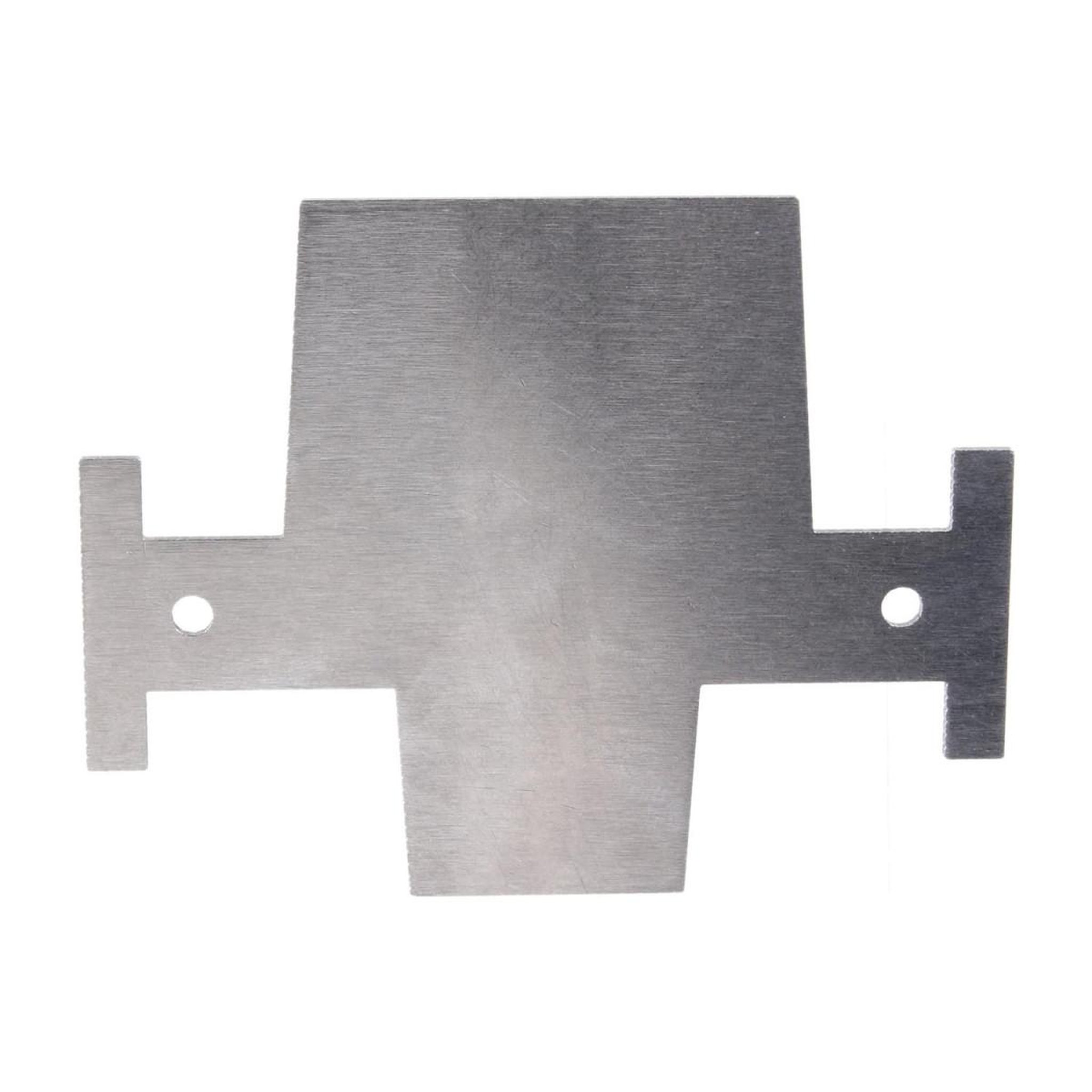 COOK CONCEPT Racloir à bûche carré  2 en 1  11cm gris