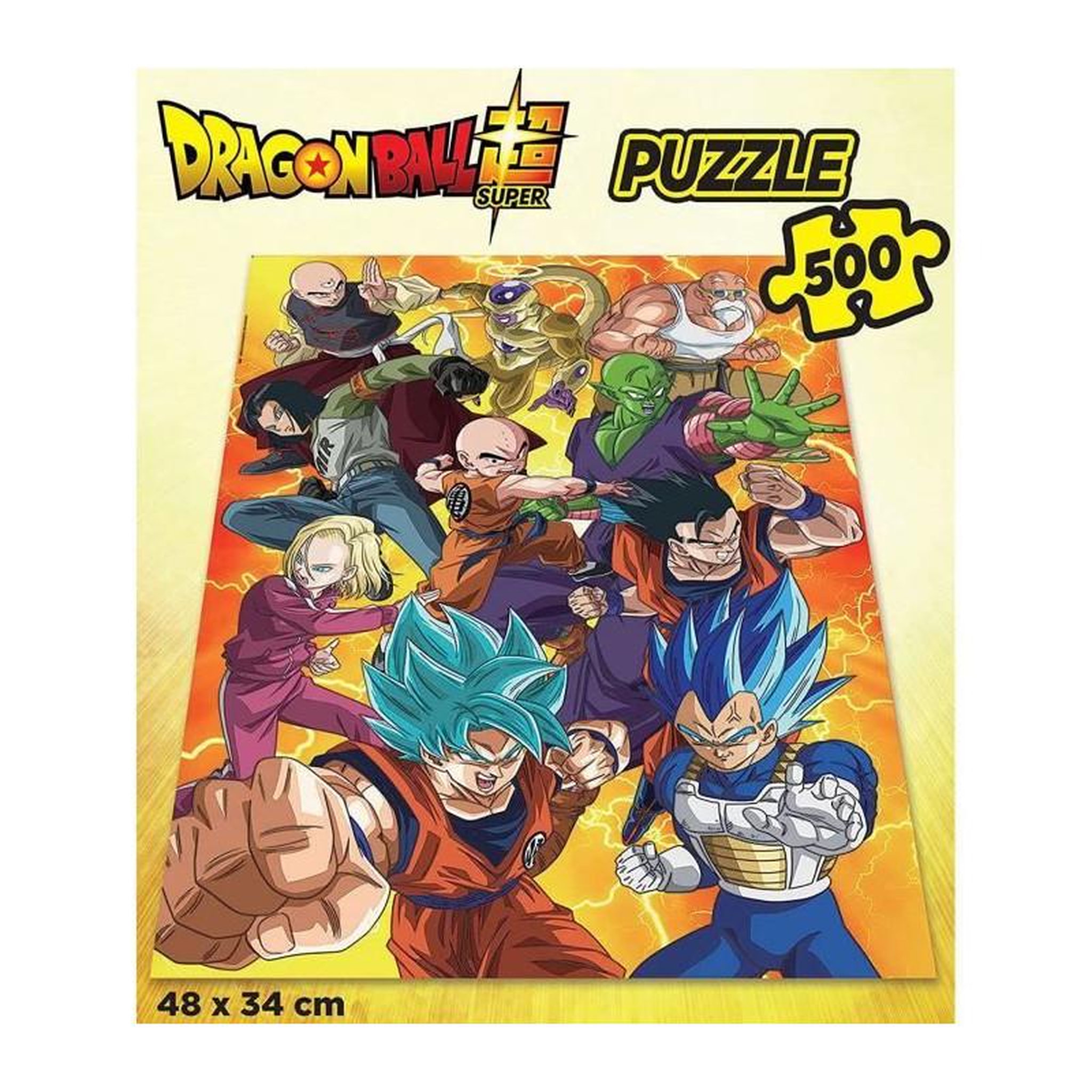 Voir la diapositive 3 : EDUCA EDUCA - Puzzle - 500 Dragon Ball Super