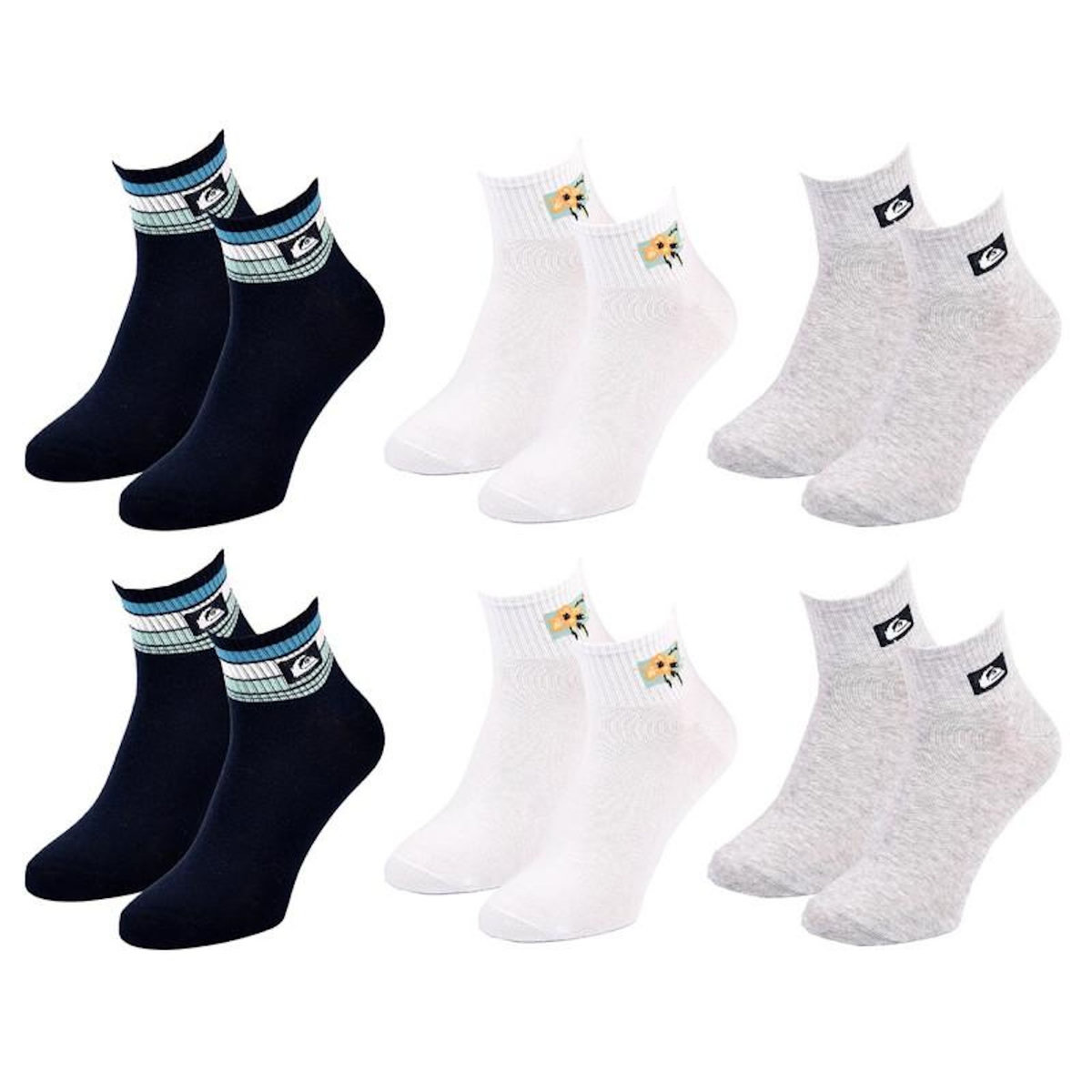QUIKSILVER Chaussettes QUIKSILVER QUARTER