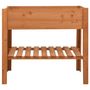 Voir la diapositive 2 : VIDAXL Jardiniere 88x43x80 cm Bois de sapin