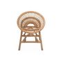 Voir la diapositive 5 : SWEEEK Chaise enfant en rotin Maeva