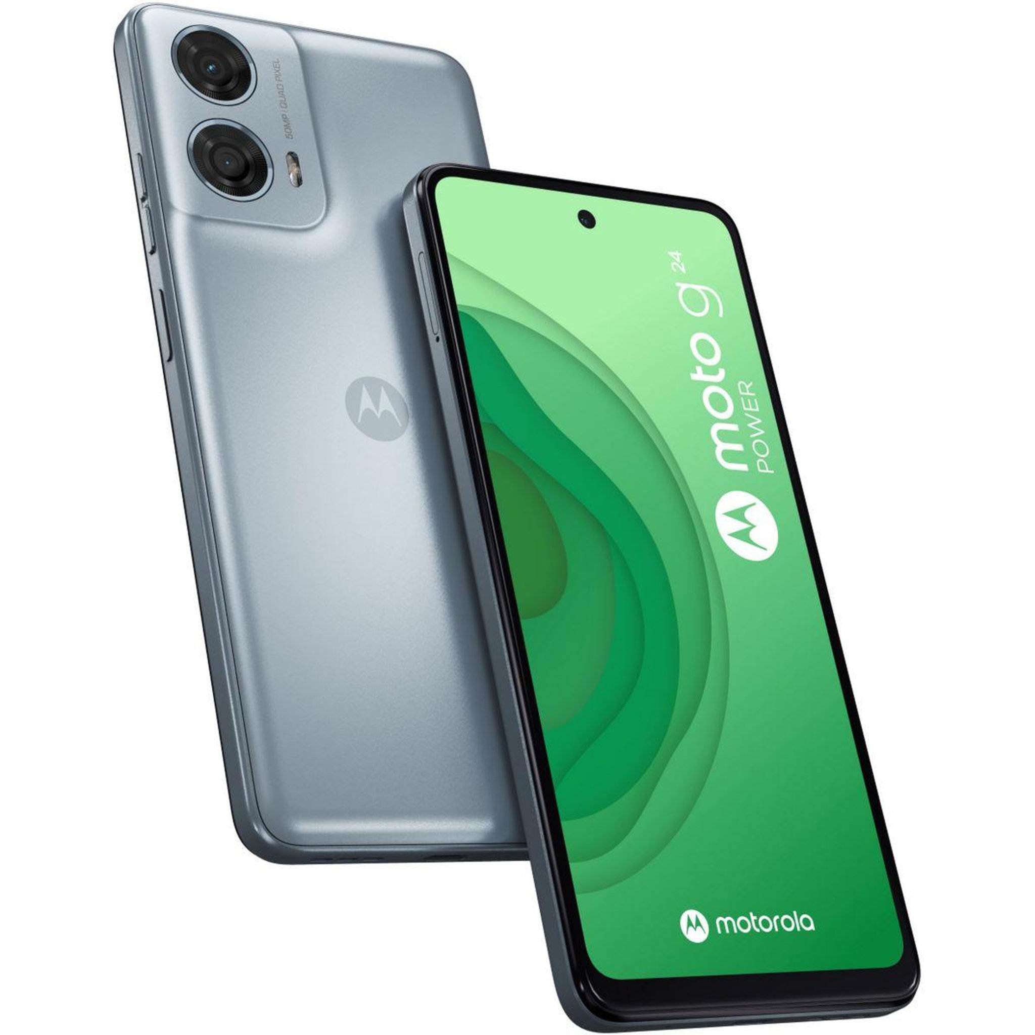 Voir la diapositive 1 : MOTOROLA Smartphone G24 Power Bleu 256Go